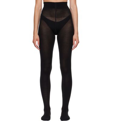 Wolford Wolford Black Cashmere & Silk Tights
