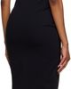 Wolford Wolford Black Paneled Midi Dress - 3