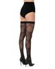 Wolford Wolford Floral Lace Stay Up Thigh Highs - 3