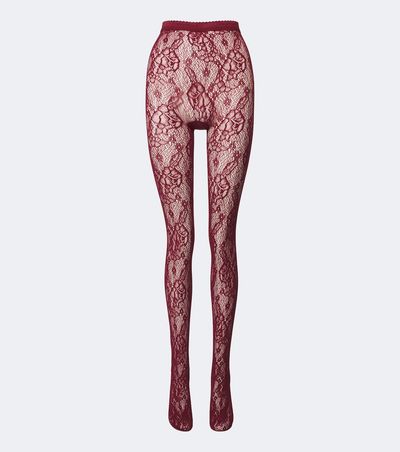 Wolford Wolford Infinite floral lace tights