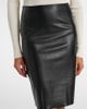 Wolford Wolford Jenna faux leather midi skirt - 4