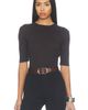 Wolford Wolford Merino Knit Short Sleeve Top - 1