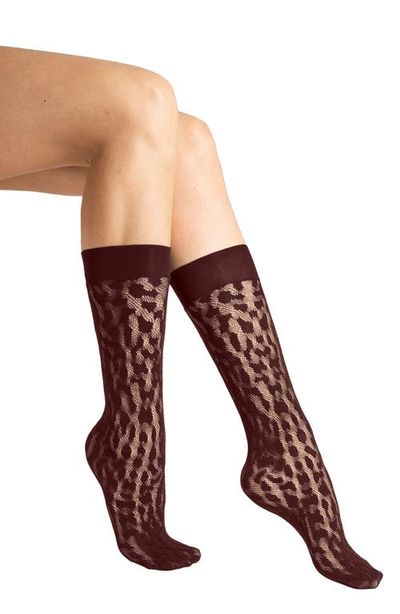 Wolford Wolford Reptile Knit High Socks