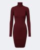 Wolford Wolford Ribbed-knit wool and cotton-blend minidress - 1