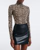 Wolford Wolford Snake-print jacquard bodysuit - 2