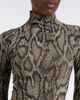 Wolford Wolford Snake-print jacquard bodysuit - 4