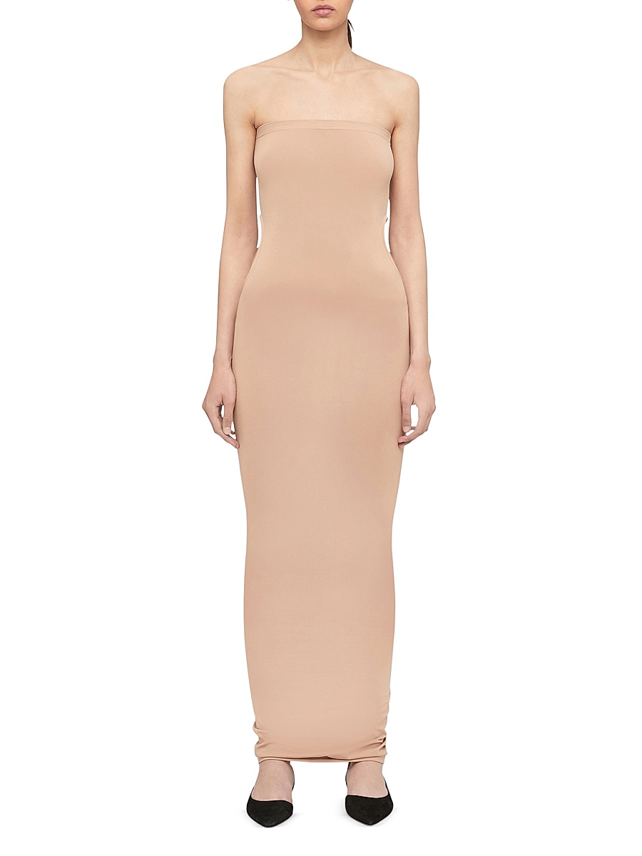 white christmas dresses Club Exx Cutout O Ring Bodycon Mini Dress