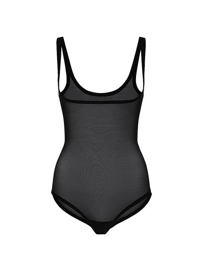 Wolford Women's Formfitting Sheer Tulle Bodysuit