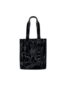WOOALONG Signature Logo Ecobag Canvas Bag [BLACK]