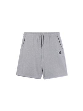 WOOALONG Signature Relax Half Pants [Melange Grey]