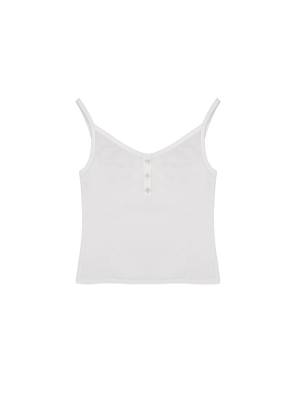 WOOALONG Skin Soft Camitop Tank [Fair Ivory]