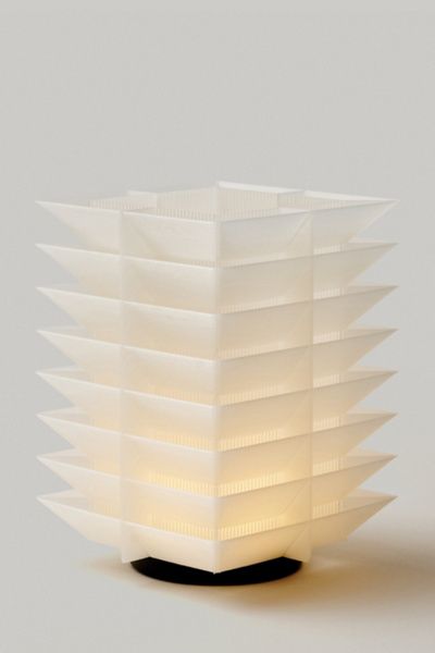 Wooj Design Wooj Design The Cordless Pagoda Lamp in Natural at Urban Outfitters