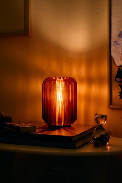 Wooj Design Wooj Design x Christopher Merchant The Cordless Mini Allium Lamp in Amber at Urban Outfitters