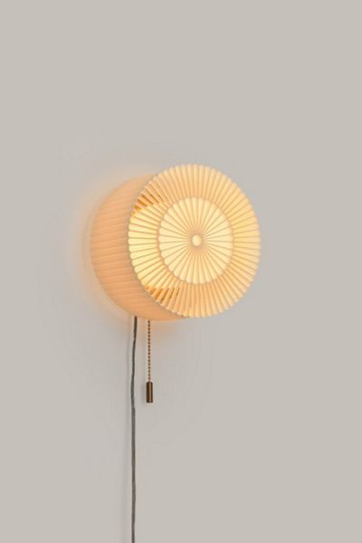 Wooj Design Wooj Design x Christopher Merchant The Rosette Sconce in White at Urban Outfitters