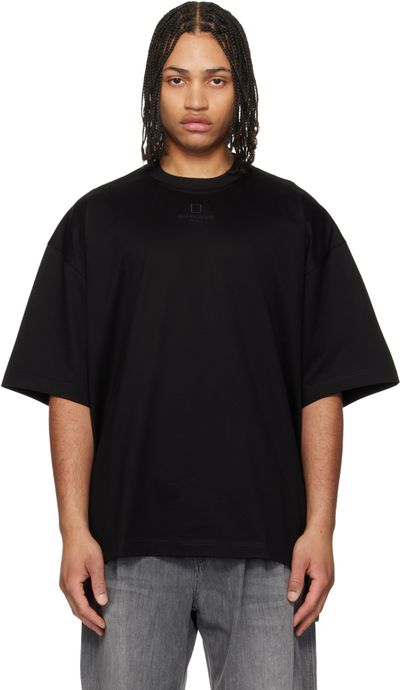 WOOYOUNGMI WOOYOUNGMI Black Cotton Over Size T-shirt