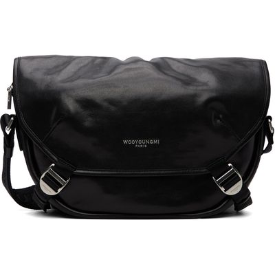 WOOYOUNGMI WOOYOUNGMI Black Crossbody Satchel
