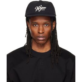 WOOYOUNGMI WOOYOUNGMI Black Flat Visor Baseball Cap