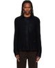 WOOYOUNGMI WOOYOUNGMI Black Knit Mohair Shirt - 1