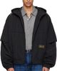 WOOYOUNGMI WOOYOUNGMI Black Layered Windbreaker Jacket - 1