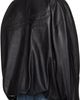 WOOYOUNGMI WOOYOUNGMI Black Leather Baseball Jacket - 3