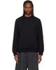 WOOYOUNGMI WOOYOUNGMI Black Logo Patch Sweatshirt - 1