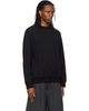 WOOYOUNGMI WOOYOUNGMI Black Logo Patch Sweatshirt - 2