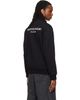 WOOYOUNGMI WOOYOUNGMI Black Logo Patch Sweatshirt - 3