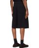 WOOYOUNGMI WOOYOUNGMI Black Single-Pleat Cotton Shorts - 3