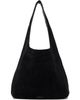 WOOYOUNGMI WOOYOUNGMI Black Suede Tote - 1