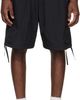 WOOYOUNGMI WOOYOUNGMI Black Zip Detail Utility Shorts - 1