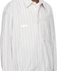 WOOYOUNGMI WOOYOUNGMI Blue Stripe Patch Shirt - 2