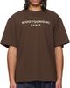 WOOYOUNGMI WOOYOUNGMI Brown Printed Logo T-shirt - 1