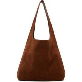 WOOYOUNGMI WOOYOUNGMI Brown Suede Tote