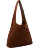 WOOYOUNGMI WOOYOUNGMI Brown Suede Tote - 3