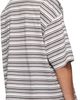 WOOYOUNGMI WOOYOUNGMI Gray & White Striped Polo - 3