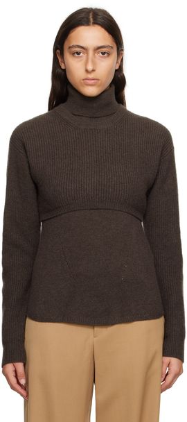 WOOYOUNGMI WOOYOUNGMI Gray Layered Turtleneck