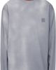 WOOYOUNGMI WOOYOUNGMI Gray Long-Sleeve Dyed Back Logo T-shirt - 1