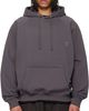 WOOYOUNGMI WOOYOUNGMI Gray New Back Logo Hoodie - 1