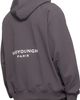WOOYOUNGMI WOOYOUNGMI Gray New Back Logo Hoodie - 3