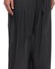 WOOYOUNGMI WOOYOUNGMI Gray Striped String Trousers - 2