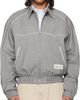 WOOYOUNGMI WOOYOUNGMI Gray Wool Poly Banding Jacket - 1