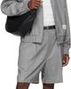 WOOYOUNGMI WOOYOUNGMI Gray Wool Poly Belted Shorts - 4