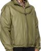 WOOYOUNGMI WOOYOUNGMI Khaki High Neck Leather Jacket - 2