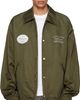 WOOYOUNGMI WOOYOUNGMI Khaki Nylon Coach Jacket - 1