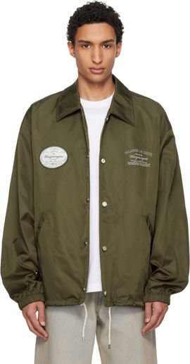 WOOYOUNGMI WOOYOUNGMI Khaki Nylon Coach Jacket
