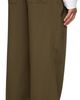 WOOYOUNGMI WOOYOUNGMI Khaki Twill Elasticized Waist Trousers - 3