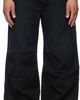 WOOYOUNGMI WOOYOUNGMI Navy 3D Wide Dyed Jeans - 1