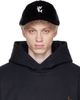 Wooyoungmi Wooyoungmi Navy Ball Cap - 1