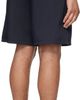 WOOYOUNGMI WOOYOUNGMI Navy Embroidered Logo Twill Shorts - 3