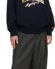WOOYOUNGMI WOOYOUNGMI Navy Lenticular Logo Sweatshirt - 4
